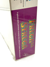 Load image into Gallery viewer, Side view of Frega la Strega game box showing text label and slim profile.
