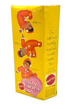 Load image into Gallery viewer, Front view of the vintage box with cartoon characters and playful design.

