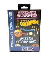 Load image into Gallery viewer, Arcade Classics SEGA Mega Drive front view with colorful graphics and title text.
