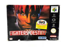 Load image into Gallery viewer, Fighters Destiny Nintendo 64 front view in New in Box condition
