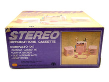 Load image into Gallery viewer, Packaging shot of the stereo system box featuring the STEREO label

