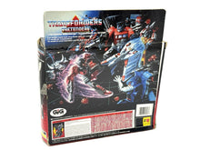 Carica l'immagine nel visualizzatore di Gallery, Transformers Pretenders Falcon – back view of box with battle artwork

