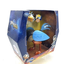 Carica l'immagine nel visualizzatore di Gallery, Front view of Disney Miles from Tomorrow Merc figure, displaying large eyes and colorful wings.
