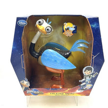 Carica l'immagine nel visualizzatore di Gallery, Disney Miles from Tomorrow Merc figure in packaging, showcasing colorful wings and large eyes.
