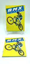 Carica l'immagine nel visualizzatore di Gallery, Vintage BMX notebook front view featuring bicycle illustration and bold text.
