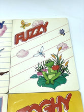 Carica l'immagine nel visualizzatore di Gallery, Detail close-up of a notebook cover showcasing a school theme with a cartoon character.
