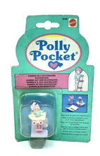 Load image into Gallery viewer, Front view of Polly Pocket Sammie Anello Vintage Skateboard packaging featuring a character figure.
