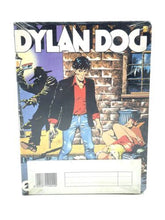 Carica l'immagine nel visualizzatore di Gallery, Dylan Dog comic illustrated cover from the back view featuring a barcode.

