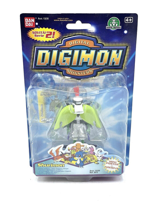 VINTAGE# ULTRA RARE BANDAI SHURIMON FIGURE DIGIMON DIGITAL MONSTERS#MOSC NY