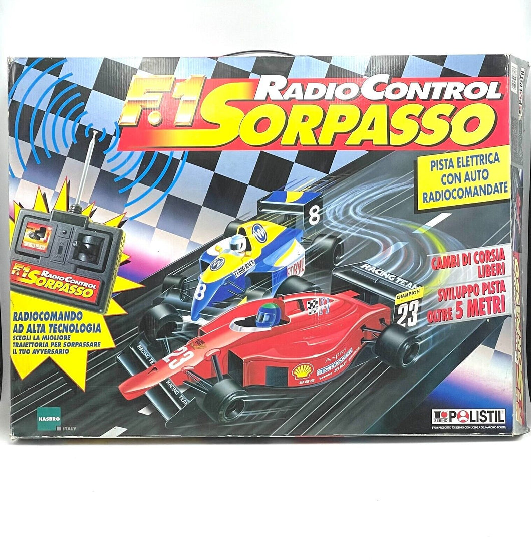 Vintage 90S F1 Sorpasso Radiocontrol Pista Polistil New Old Stock #QO