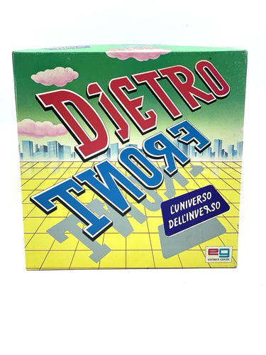 VINTAGE# EG EDITRICE GIOCHI DIETROFRONT DIETRO FRONT GIOCO DA TAVOLO#NUOVO BS