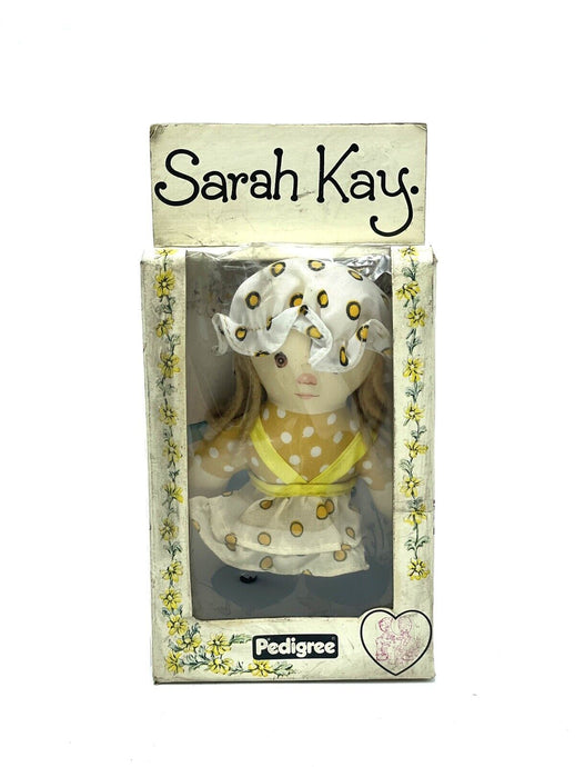 SARAH KAY 70s valentine Pedigree tiny ragdoll New Old Stock Mini Doll# NIB DA
