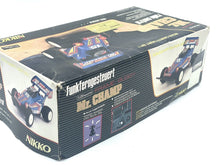 Load image into Gallery viewer, RARE VINTAGE NIKKO RADIO CONTROLLED RC  FRAME BUGGY MR CHAMP 1/20  # OG
