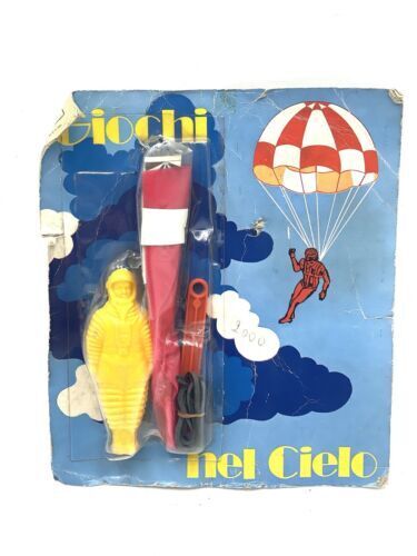 VINTAGE ANNI 70 GIOCHI NEL CIELO IL PARACADUTISTA # NIB AA
