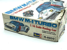 Load image into Gallery viewer, Side profile of Revell BMW M1 Turbo 1:24 scale RC car showcasing detailed design


