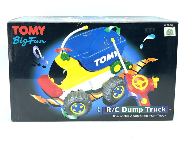 Vintage Tomy Big Fun  Rc Dump Truck  Radio Controlled Rare # NEW [JH]
