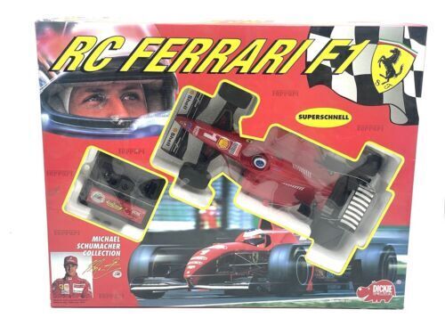Vintage 90s Ferrari F1 Michael Schumacher Collection Rare RC Car New Sealed #AA