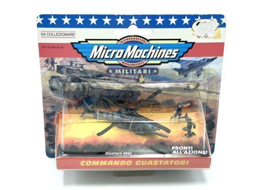 MICRO MACHINES MILITARY, UH 60 Blackhawk Pack BRAND NEW SEALED#NIB Q