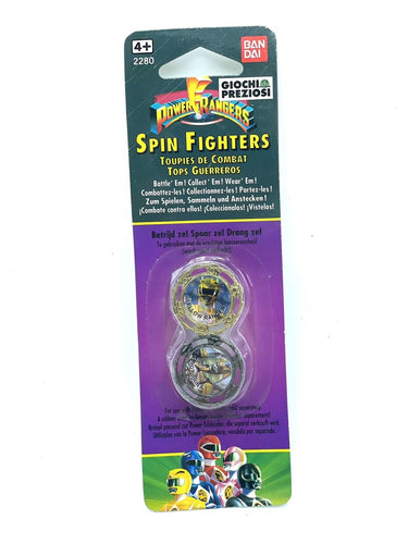 RARE 1993 Bandai Mighty Morphin Power Rangers Spin Fighters #MOSC  MK