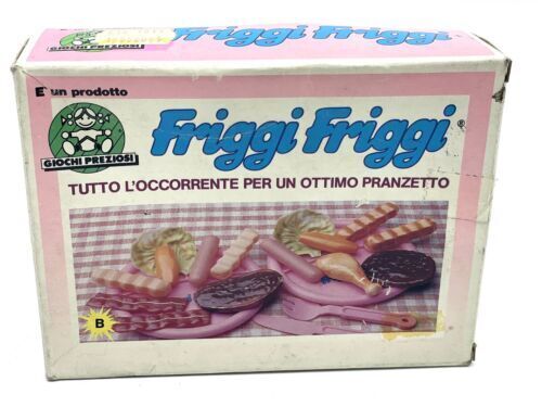 vintage 90S# Friggi Friggi Giochi Preziosi Set Pranzo Griglia #NIB PN