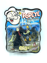 Load image into Gallery viewer, VINTAGE Sailor Man Sea Hag Action Figure Mezco Toys Action FIGURE#MOSC [JO]
