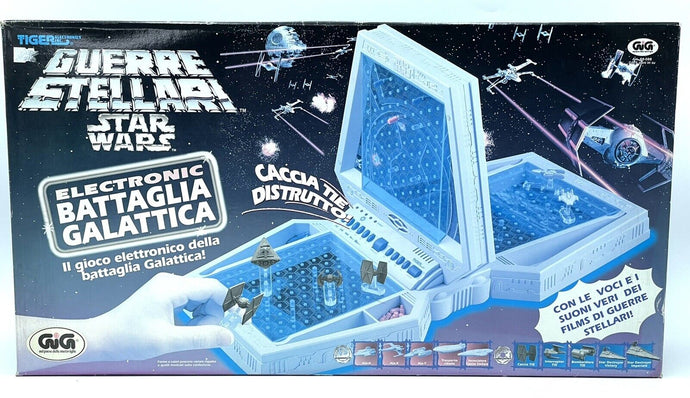 Vintage 1997 Star Wars Battle Ships Electronic Galactic Battle NIB SEALED#[GO]