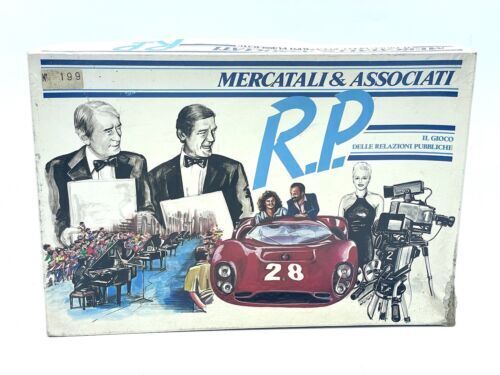 R.P. Il gioco delle relazioni pubbliche MERCATALI & ASSOCIATI vintage # OQ
