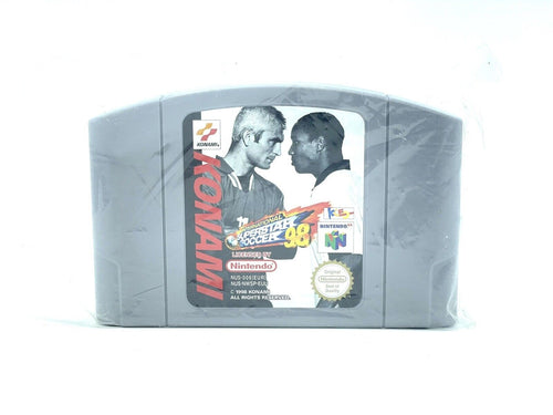 Konami International Superstar Soccer  64 (Nintendo 64, 1997 Pal Multi # CF