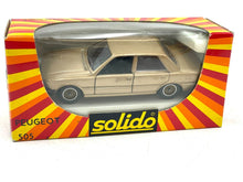 Carica l&#39;immagine nel visualizzatore di Gallery, VINTAGE SOLIDO 1312 Peugeot 505 1/43 NEW OLD STOCK  #AG
