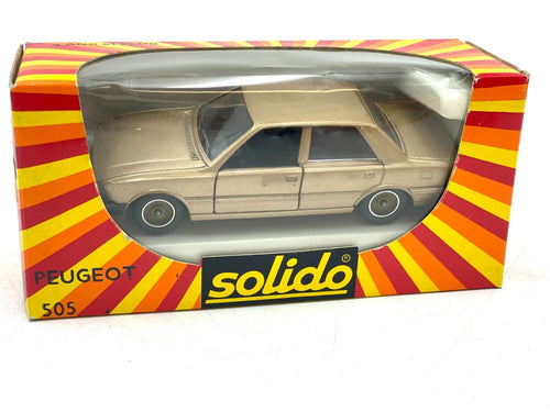 VINTAGE SOLIDO 1312 Peugeot 505 1/43 NEW OLD STOCK  #AG