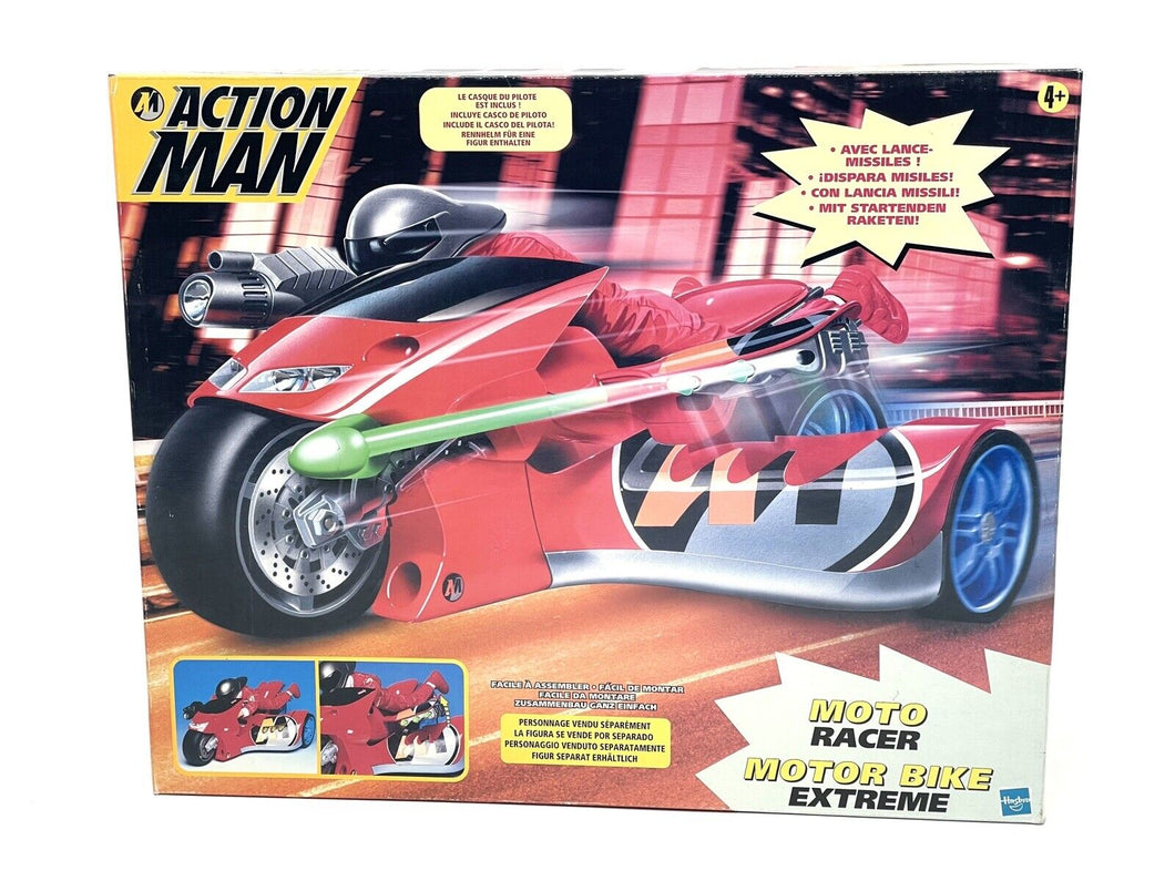 Vintage 2000#Action Man Motor Bike Extreme Moto Racer #NIB CR