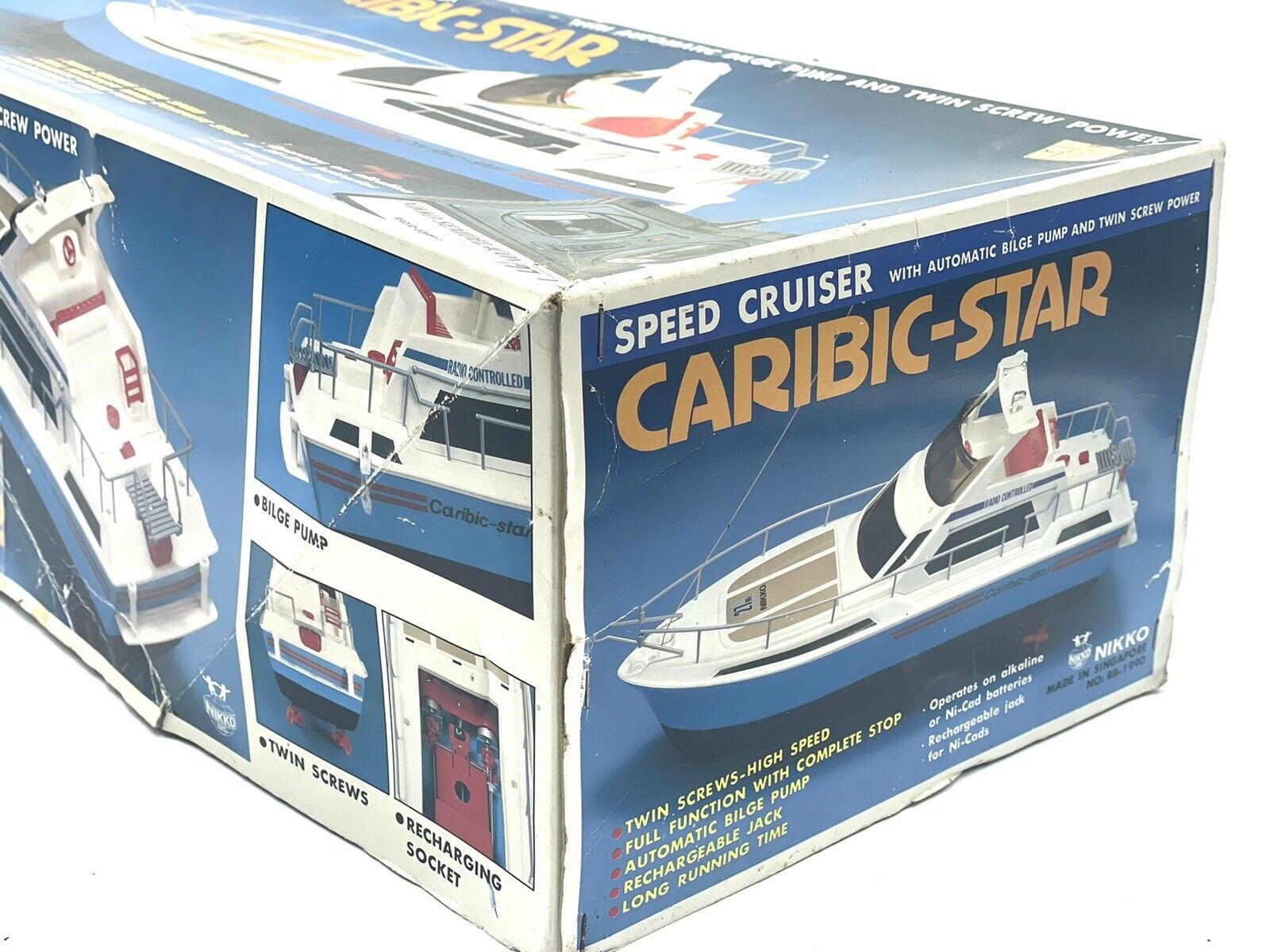 Bateau Radiocommandé Nikko Water Star - Hors-bord RC - Électrique - Occasion