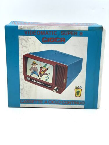 VIDEOMATIC MINIROYAL SUPER 8Mm ANNI 70 NUOVO SCREEN PROJECTOR # Q