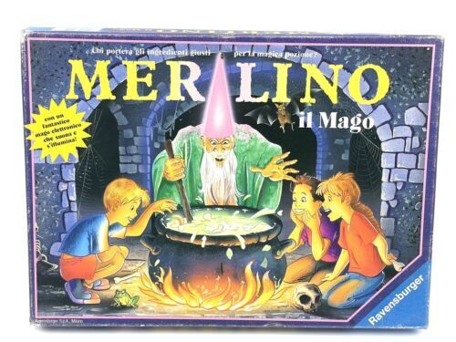 VINTAGE BOARD GAME MERLIN MERLINO RAVENSBURGER #OQ