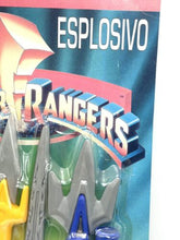 Load image into Gallery viewer, 1995 Power Rangers POWER BLASTER packaging view highlighting the toy set and branding.
