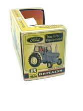 Load image into Gallery viewer, Britains Ford 6600 tractor packaging view with detailed design and box in yellow, blue, and red.
