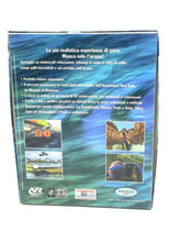Load image into Gallery viewer, Halifax VR Sports Powerboat Racing back cover displaying game features and gameplay images.

