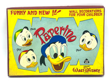 Load image into Gallery viewer, Walt Disney 60s Donald Duck packaging featuring colorful cartoon characters.
