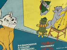 Load image into Gallery viewer, Detail view of game artwork featuring illustrated characters in a playful scene.
