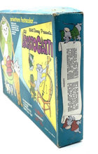 Load image into Gallery viewer, Side view of the board game box displaying title and side graphics.
