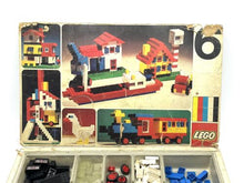 Load image into Gallery viewer, LEGO 1973 Vintage Basic set side detail showing house illustration and colorful pieces.
