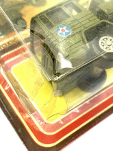 Load image into Gallery viewer, Mira Military Truck packaging detail showing plastic cover and label.
