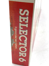 Load image into Gallery viewer, Milton Bradley 1982 MB BOARD GAME SELECTOR 6 side view showcasing the game title.
