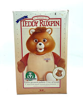 Load image into Gallery viewer, Teddy Ruxpin packaging showing bear illustration and brand logo from the front.
