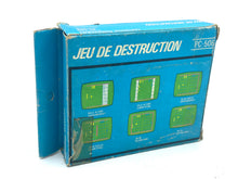 Load image into Gallery viewer, VARIANT PONG RARE VIDEOGAME TV GAME SUPERBWIPEOUT front view of blue game box with instructions.
