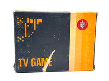 Load image into Gallery viewer, Front view of the VINTAGE Reel TV GAME Motocross Cartridge box featuring logo and circular emblem.
