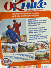 Load image into Gallery viewer, FURGA 1976 Furga OK MIKE Accessories set packaging view of outdoor activity guide with colorful layout.
