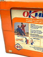 Load image into Gallery viewer, FURGA 1976 Furga OK MIKE top view of orange box packaging featuring product branding.
