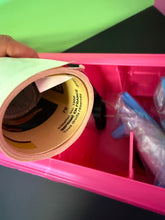 Carica l'immagine nel visualizzatore di Gallery, Roll of adhesive tape in yellow and black colors.
