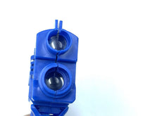 Load image into Gallery viewer, Lethal Enforcers Light Gun top view featuring barrel openings and textured surface.
